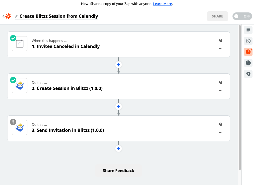 Blitzz + Zapier Integration 2 Blitzz + Zapier Integration 2